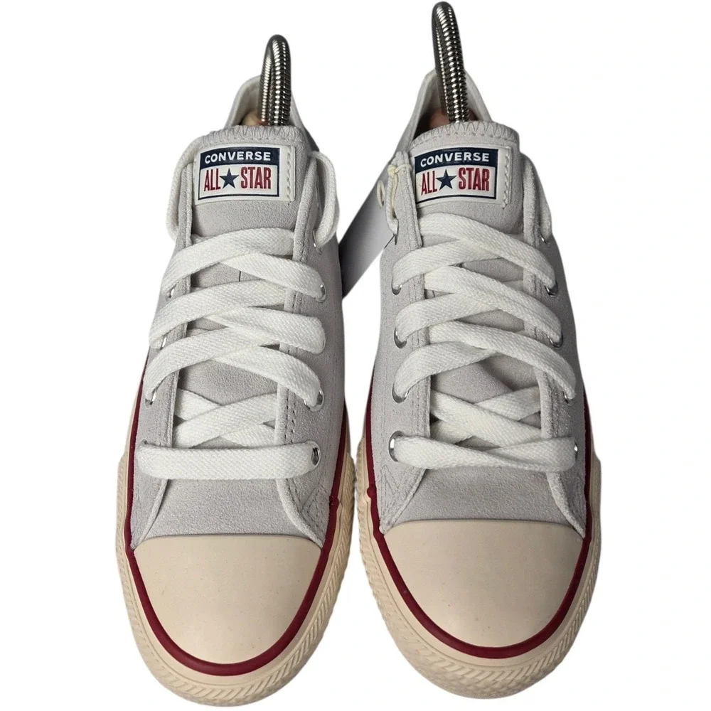 Converse Chuck Taylor All Star Ox Sneakers Mens 7.5 Womens 9.5 Gray Shoes NEW - Picture 4 of 11